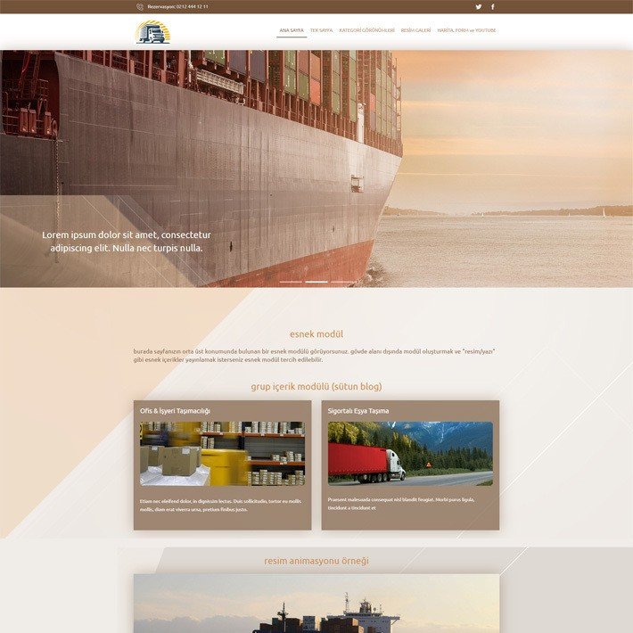 Transport adlı responsive seo uyumlu web site şablonu Lojistik / Taşımacılık / Nakliyat kategorisinde yayınlanmaktadır.