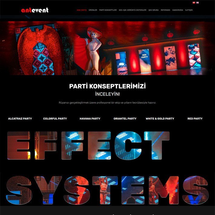 Antevent Parti Makineleri adlı referansımız Reklam / Tanıtım / Organizasyon kategorisinde yayınlanmaktadır.