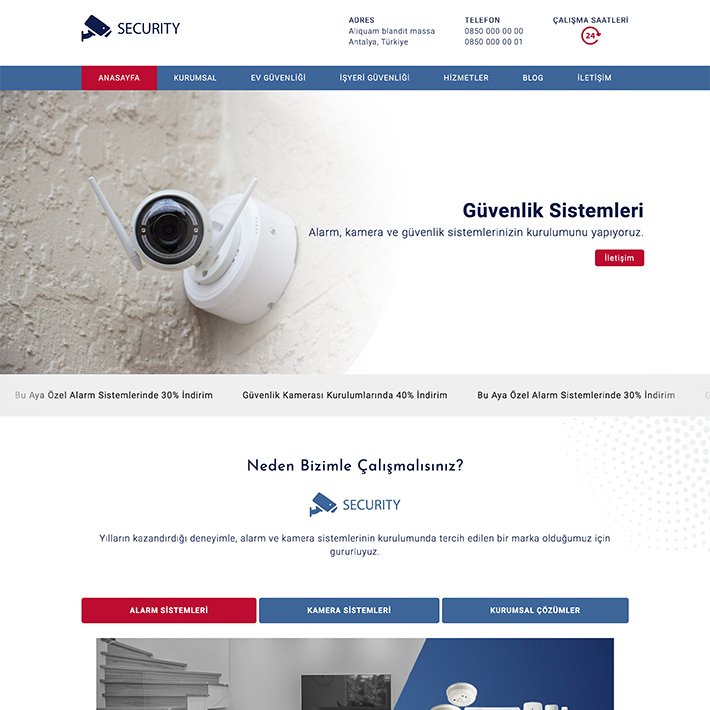 Security adlı web tasarım şablonu güvenlik hizmetleri kategorisinde yayınlanmaktadır.