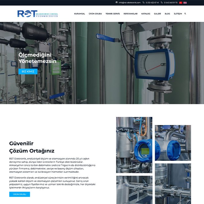 İstanbulda faaliyet gösteren RST Elektronik adlı web sitesi referansımız Elektronik kategorisinde yayınlanmaktadır.