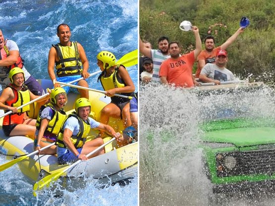 Активный отдых в Алании | рафтинг и джип-сафари
