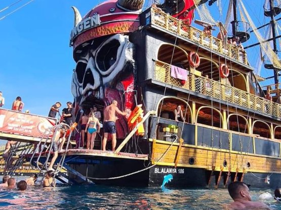 Alanya Boat Tour Programme | The Most Suitable Pirate Boat Tours