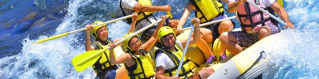Rafting turları sınıflandırması: Kolay, Orta, İleri Seviye
