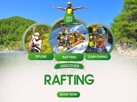 Antalya'da Rafting | Etkinlikler | Günübirlik Rafting Turu