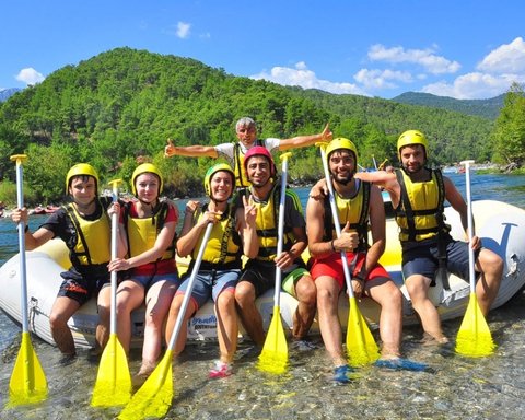 Rafting tours in Antalya