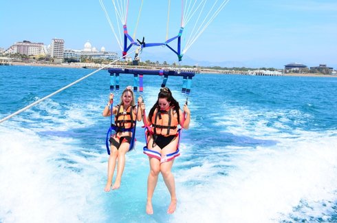 parasailing