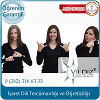 1- işaret dili tercüman ve öğreticliği