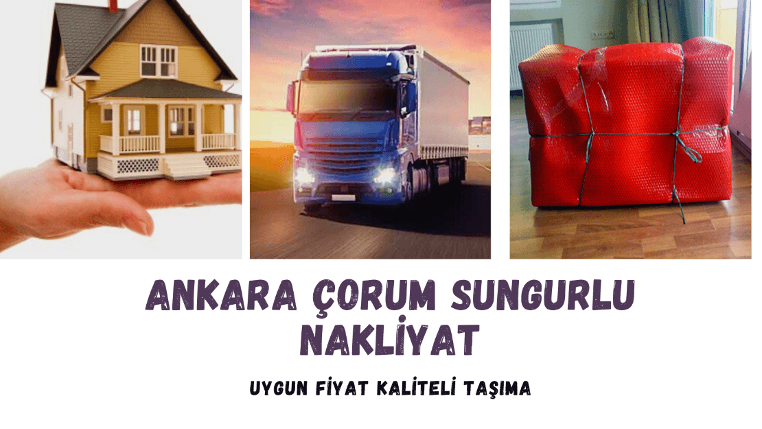 ankara sungurlu arasi nakliyat