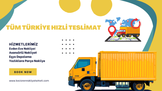 white yellow illustration logistic facebook cover