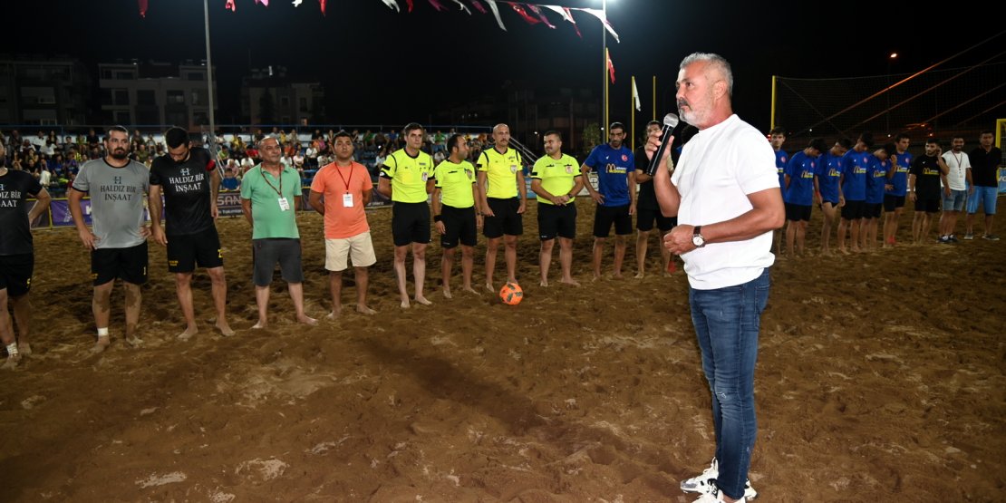 PLAJ FUTBOL’UNDA ŞAMPİYON PİER LOTİ- SUNTHALİA OLDU