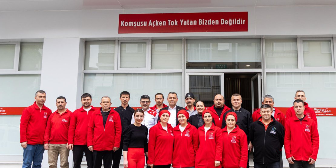 BAŞKAN KARA, PERSONELE TEŞEKKÜR ETTİ.