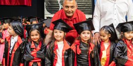 MANAVGAT BELEDİYESİ KREŞLERİNDEN RENKLİ MEZUNİYET TÖRENİ