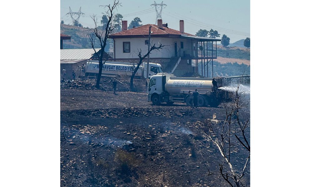 GÜZELYALI VE SEYDİLER'DEKİ YANGINLAR KONTROL ALTINA ALINDI