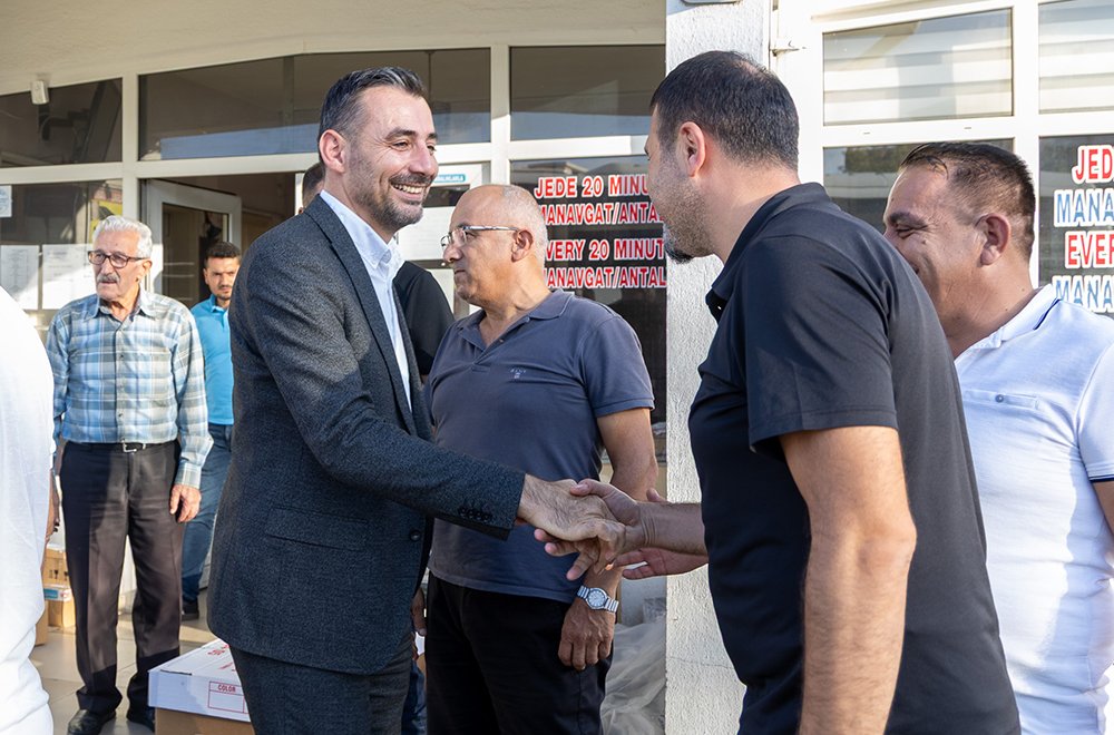 BAŞKAN VEKİLİ ÇİÇEK’TEN DOĞU GARAJI ESNAFINA ZİYARET