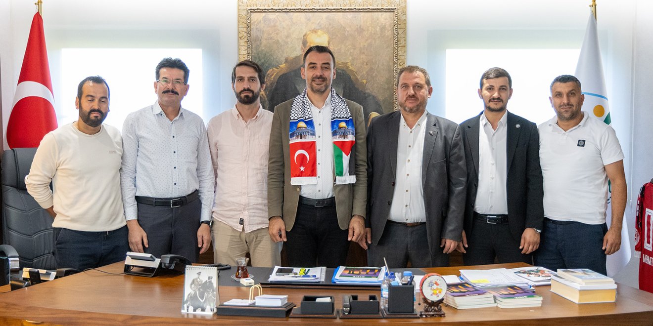 KUDÜS PLATFORMU’NDAN MANAVGAT BELEDİYESİ’NE ZİYARET