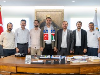 KUDÜS PLATFORMU’NDAN MANAVGAT BELEDİYESİ’NE ZİYARET