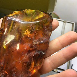 Fosilli Damla Kehribar