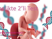 Gebelikte İkili Tarama Testi