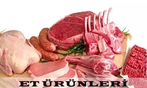 Et Ürünleri̇