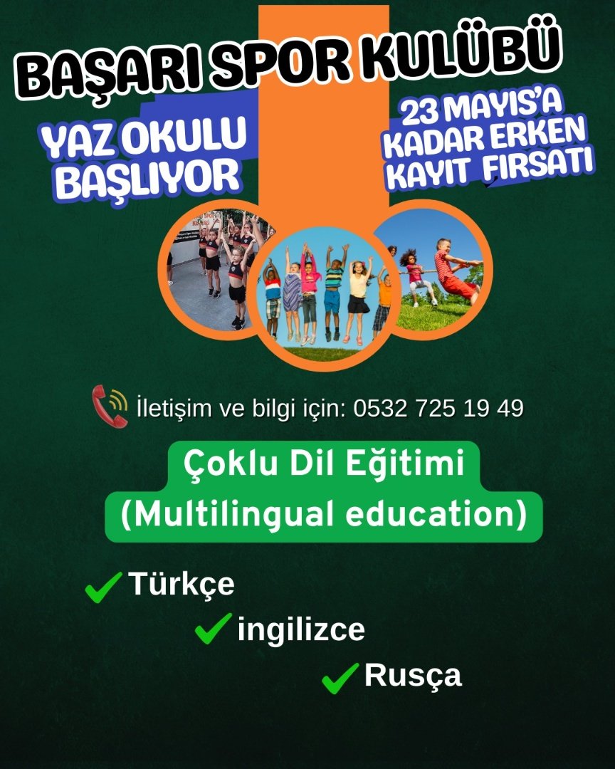 Yaz Spor Okulu Di̇l