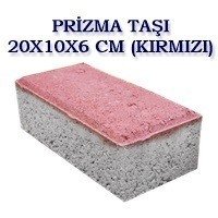 20X10X6 CM PRİZMA (KIRMIZI)