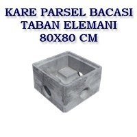 KARE PARSEL BACASI TABAN ELEMANI 80X80 CM
