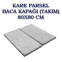 80X80 CM KARE PARSEL BACA KAPAĞI (TAKIM)
