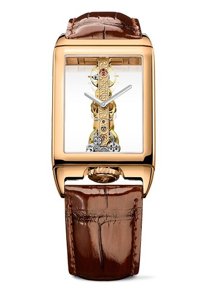 Corum Watch Golden Bridge Rectangle Rose Gold