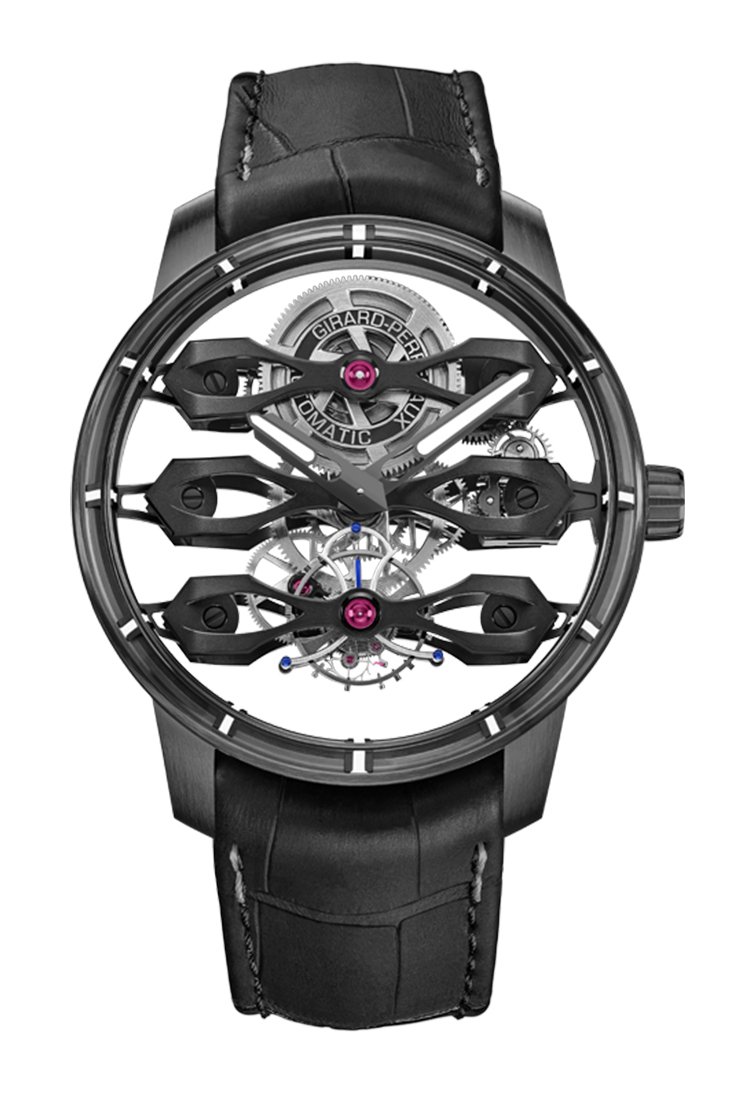 Girard Perregaux Watch Tourbillon With Three Flying Bridges Aston Martin Edition