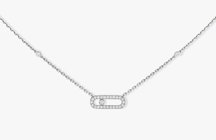 Messika-Paris WHITE GOLD DIAMOND NECKLACE