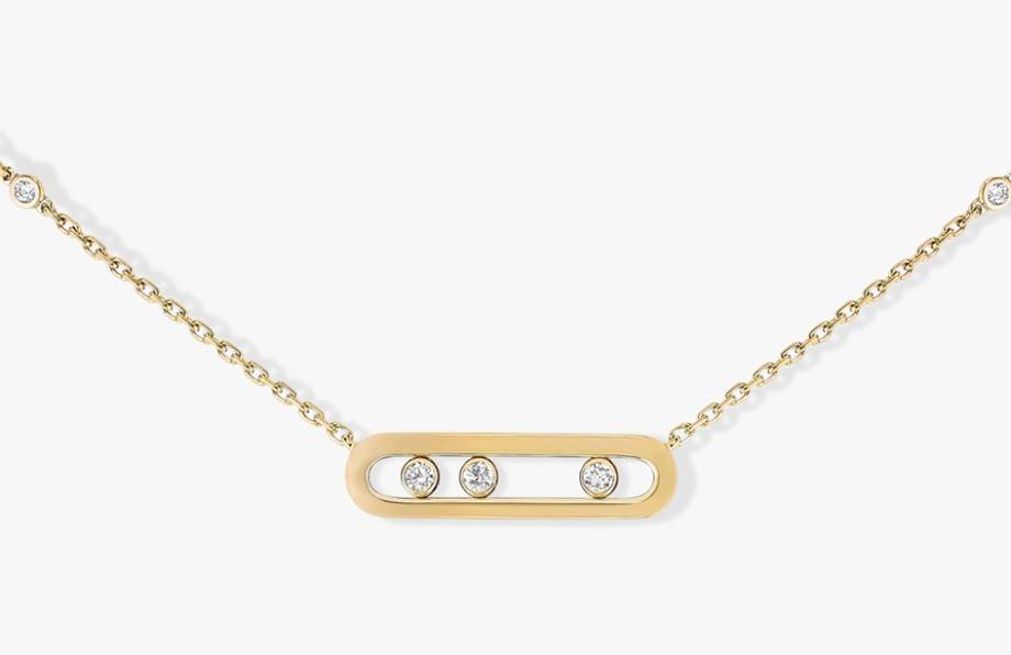 Messika-Paris YELLOW GOLD DIAMOND NECKLACE