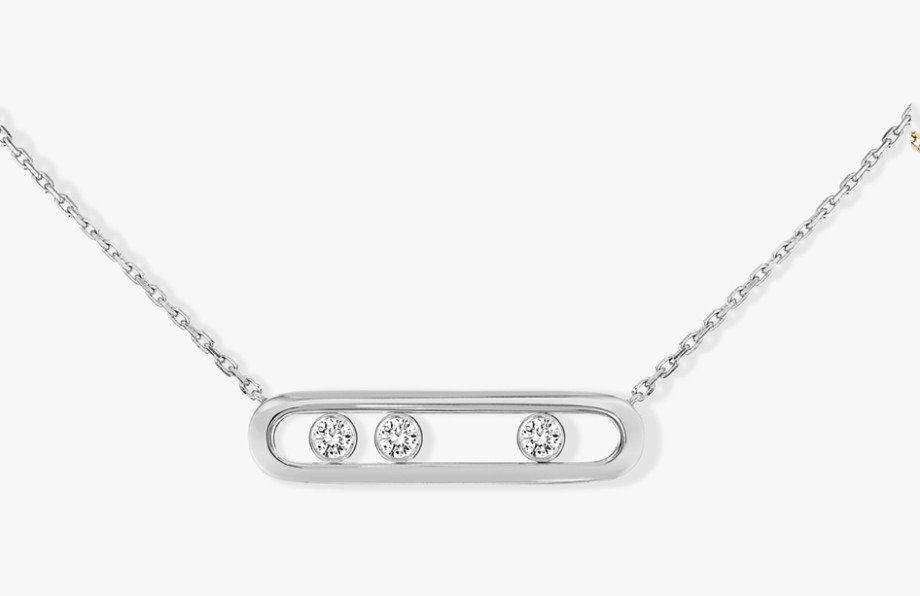 Messika-Paris WHITE GOLD DIAMOND NECKLACE