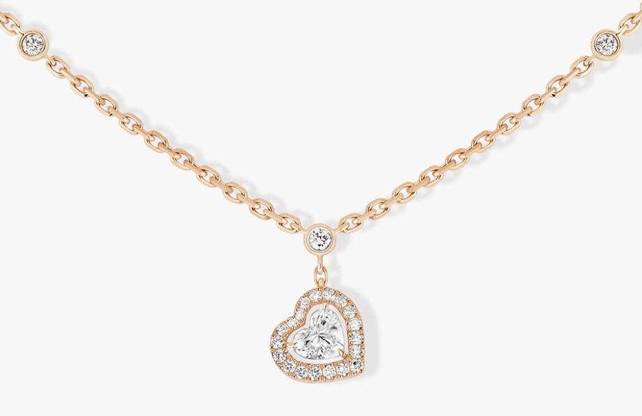 Messika-Paris PINK GOLD DIAMOND NECKLACE