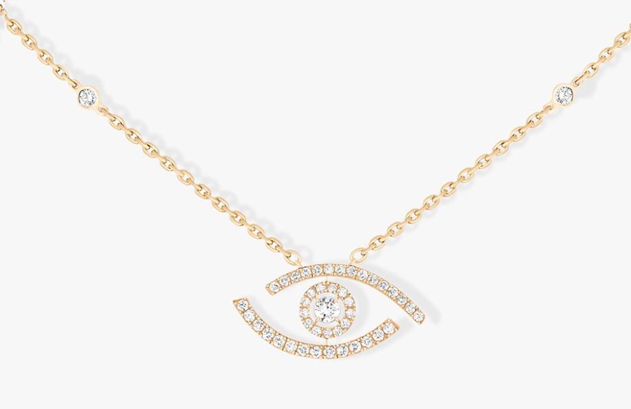 Messika-Paris YELLOW GOLD DIAMOND NECKLACE