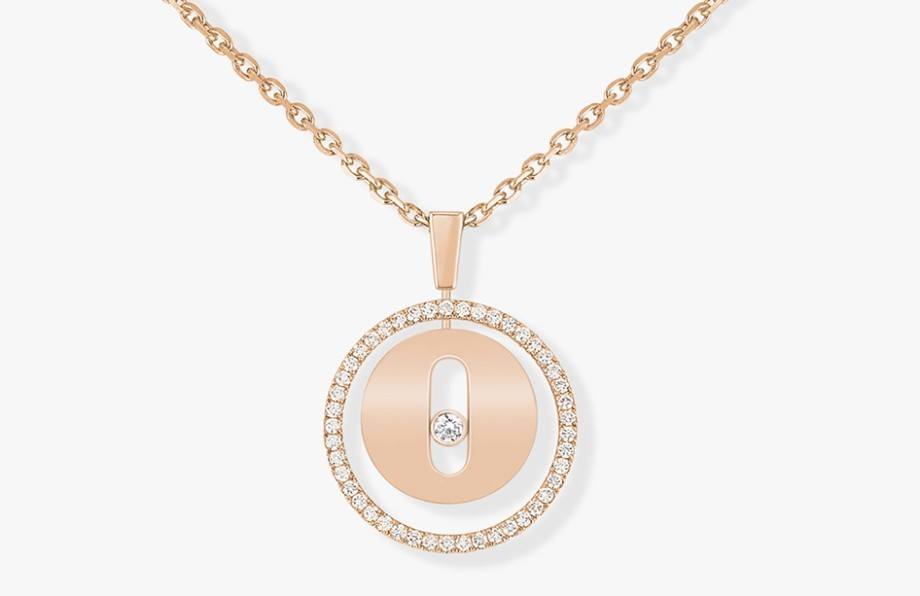 Messika-Paris PINK GOLD DIAMOND NECKLACE