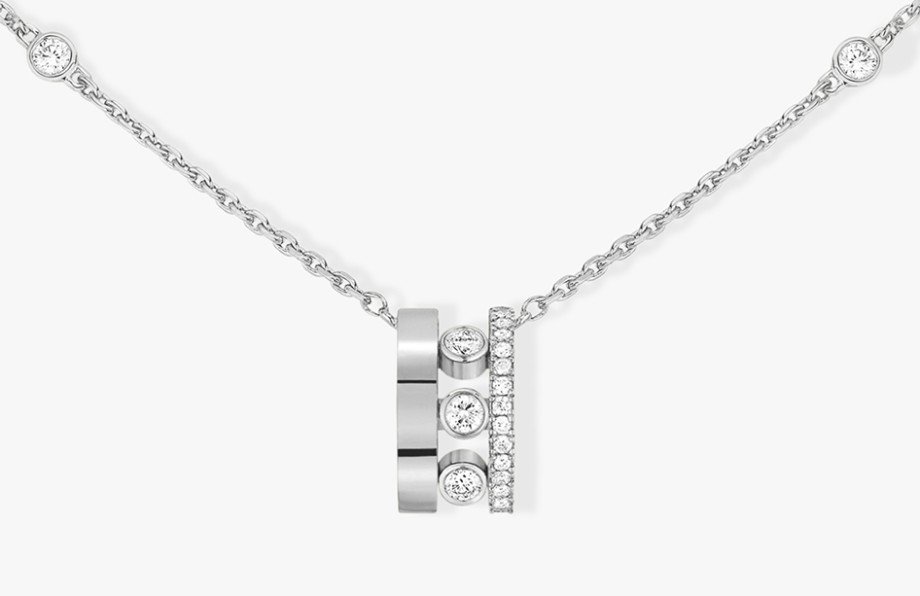 Messika-Paris WHITE GOLD DIAMOND NECKLACE