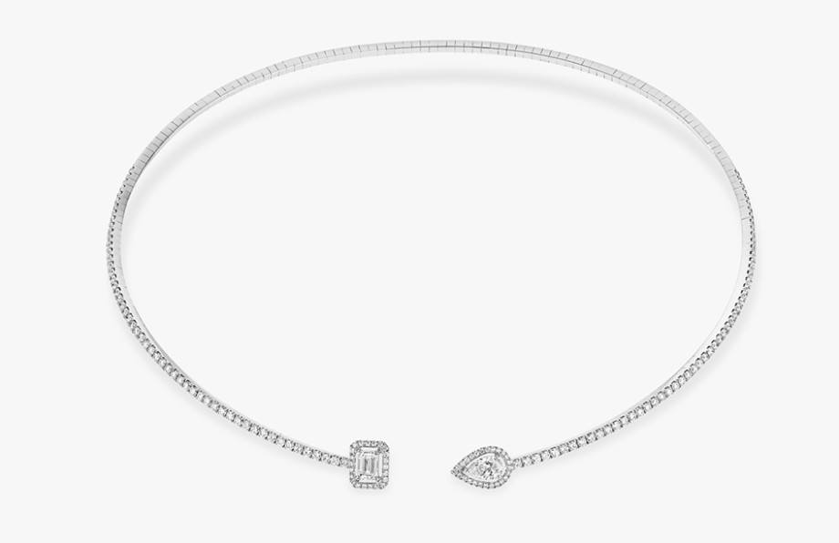 Messika-Paris WHITE GOLD DIAMOND NECKLACE