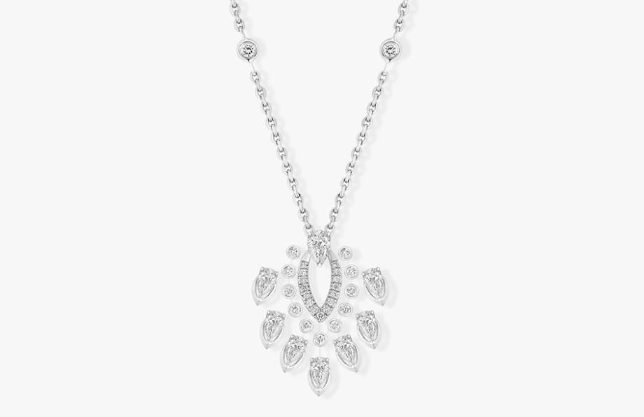 Messika-Paris WHITE GOLD DIAMOND NECKLACE