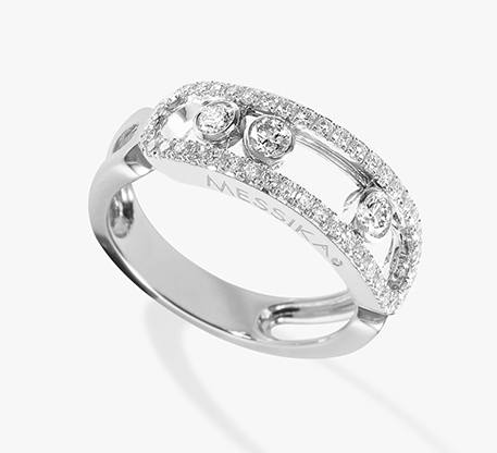 Messika-Paris WHITE GOLD DIAMOND RING