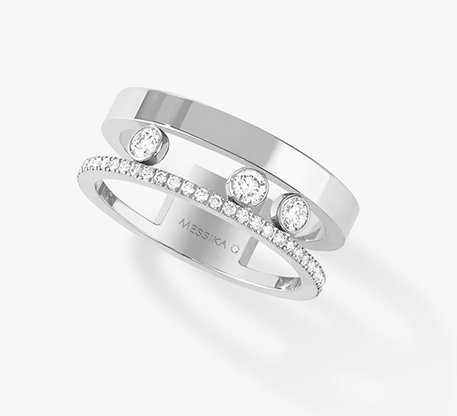 Messika-Paris WHITE GOLD DIAMOND RING
