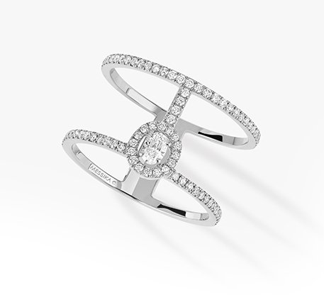 Messika-Paris WHITE GOLD DIAMOND RING