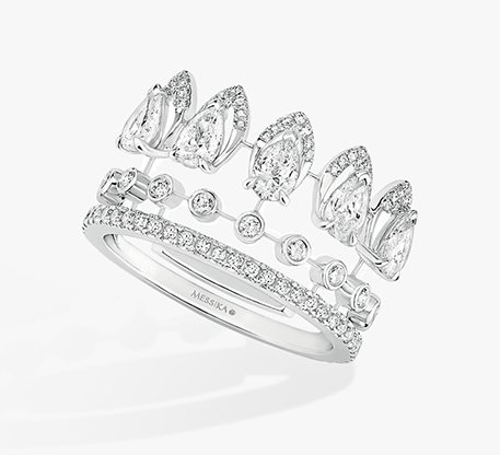 Messika-Paris WHITE GOLD DIAMOND RING