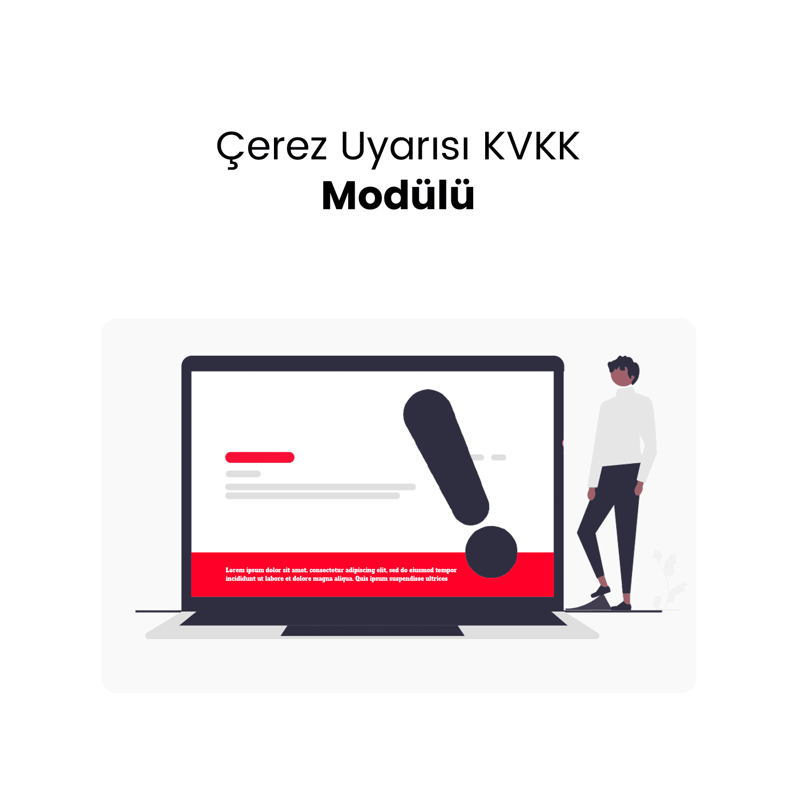 Kvkk uyumlu çerez yönetim modülü kare