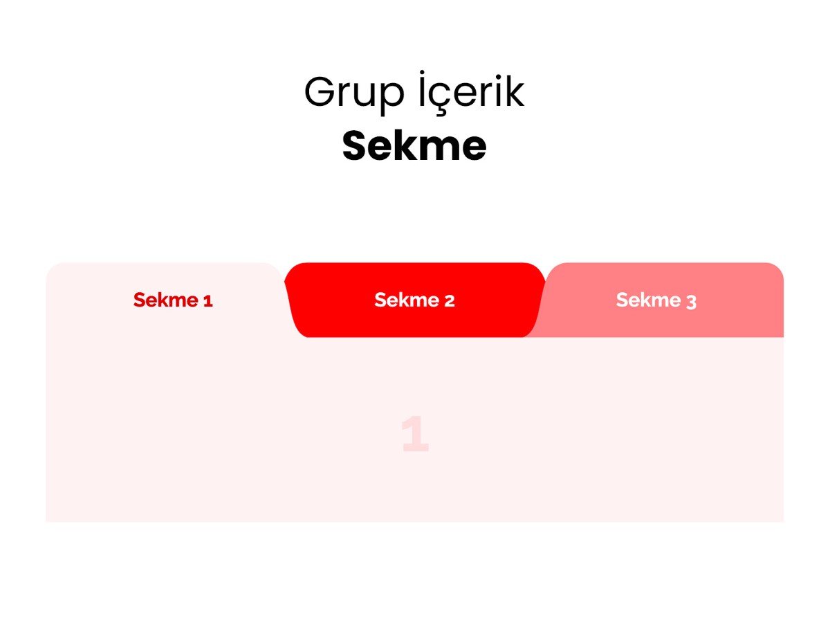 Grup İçerik Sekme Modülü 1600