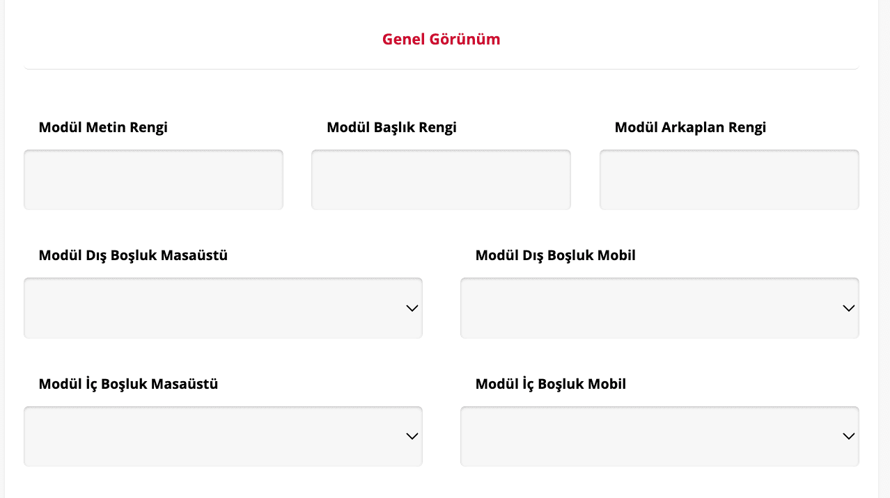 Form Tercihleri 2