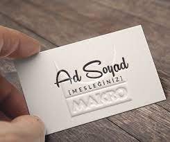 kabartma laklı-kartvizit-elizay-grup