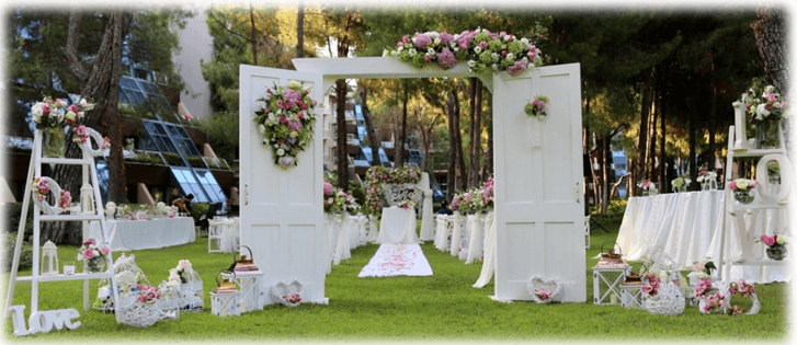 wedding decoration Antalya