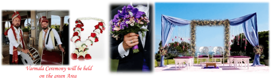 Varmala Ceremony in Istanbul Hilton Hotel