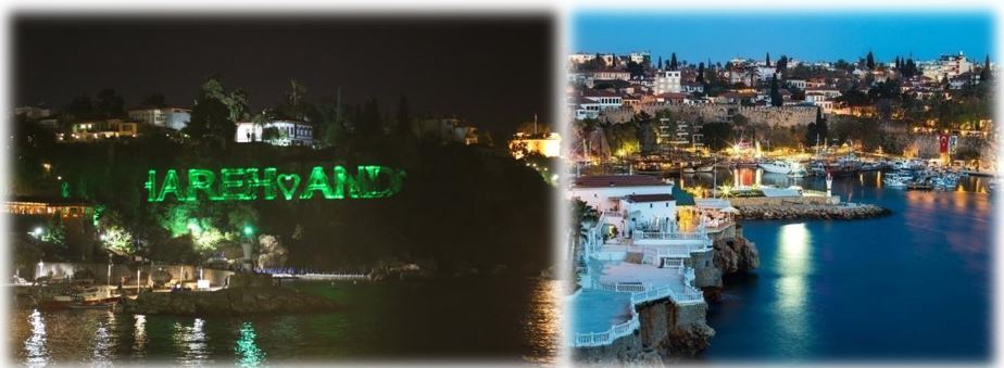 wedding by the sea in Antalya