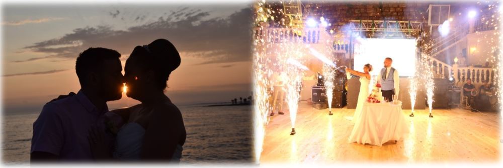 Wedding on the beach in Antalya Turkey